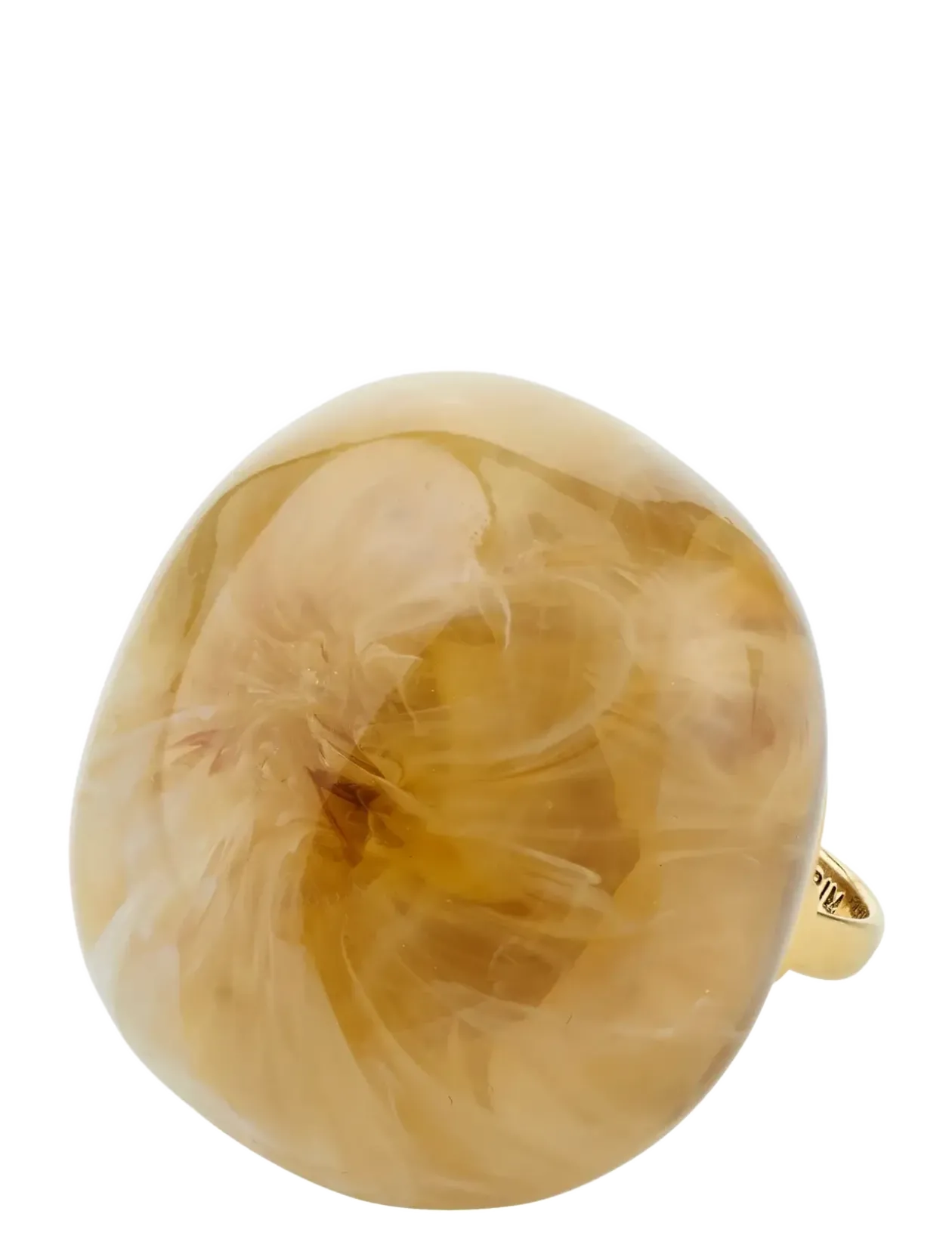 AASE ring gold-plated - Ringe