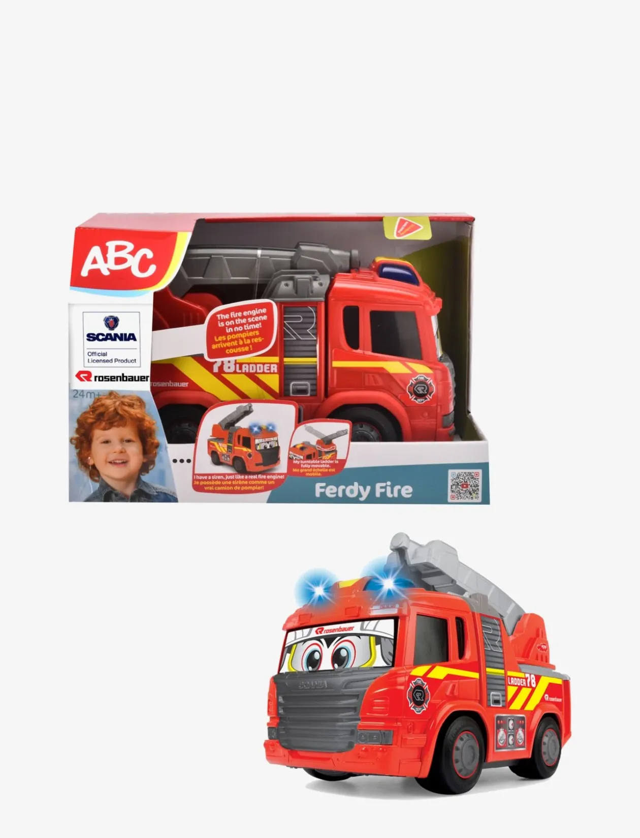 ABC Ferdy Fire Truck - Legekøretøjer