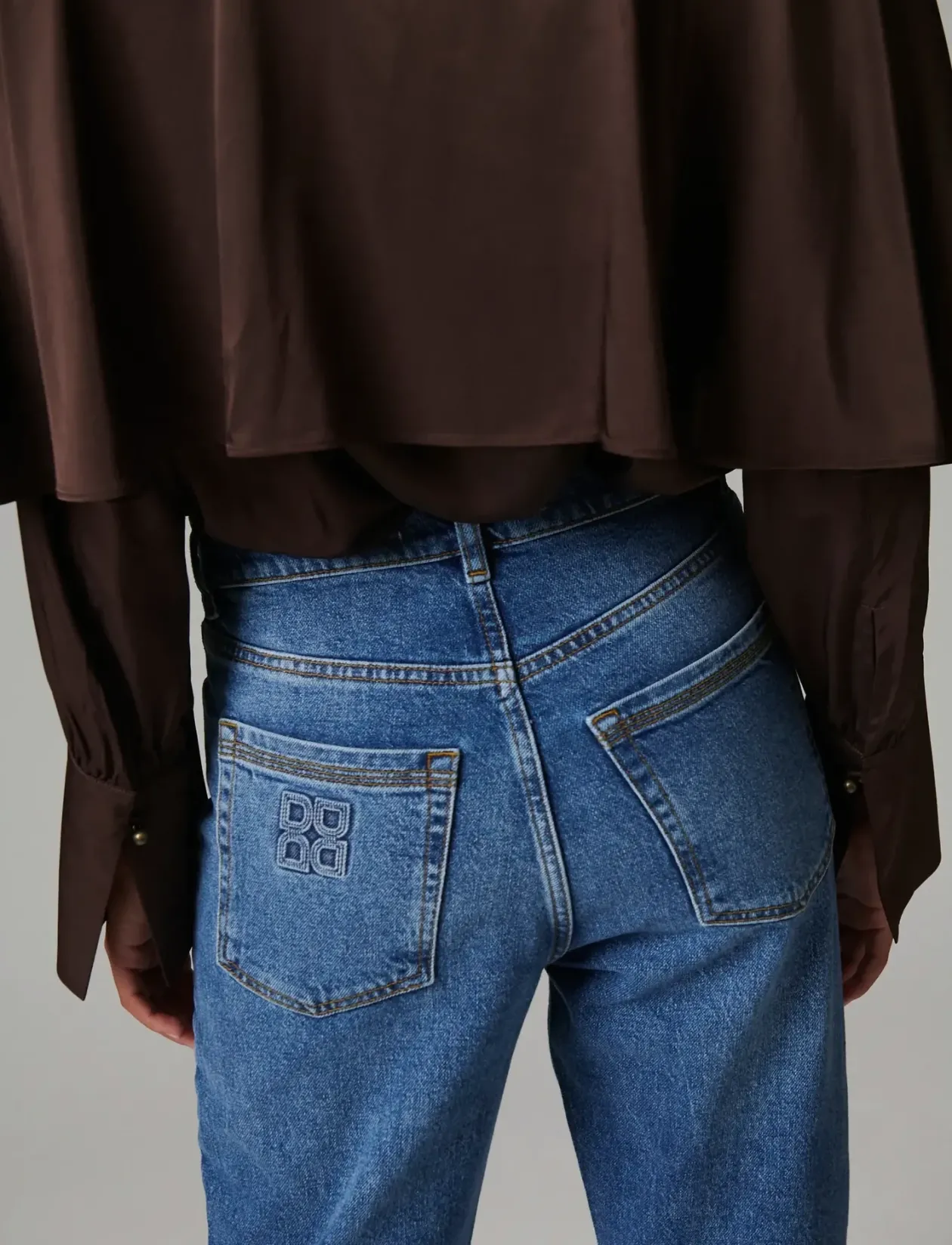 Adama - Medium Denim Stretch - Boot Cut Jeans