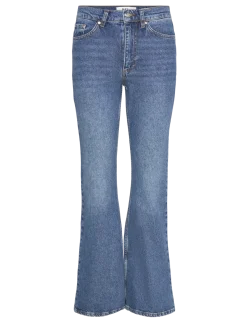 Adama - Medium Denim Stretch - Boot Cut Jeans