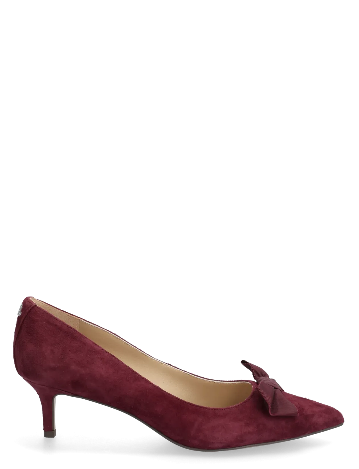 Adrienne Bow-Trim Suede Pump - Klassiske pumps