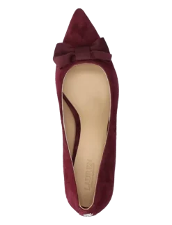 Adrienne Bow-Trim Suede Pump - Klassiske pumps