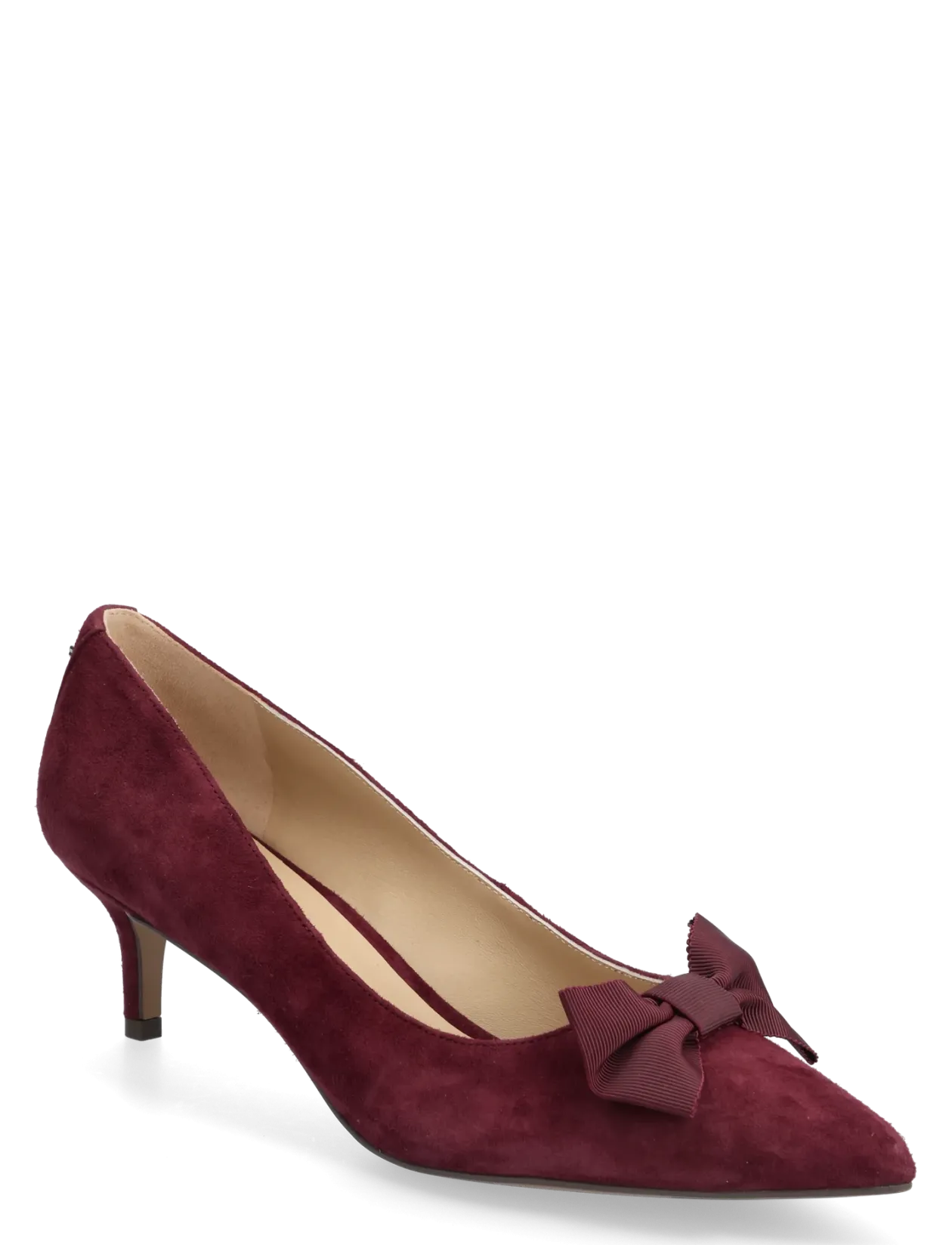 Adrienne Bow-Trim Suede Pump - Klassiske pumps