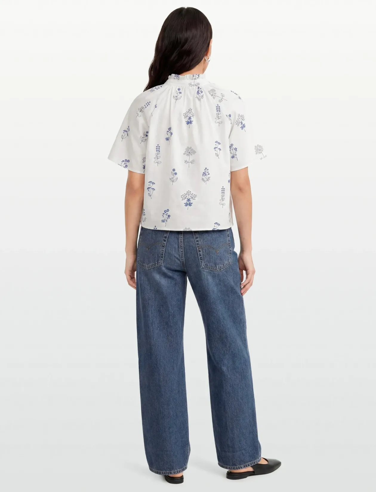 Agnelia blouse - Kortærmede bluser