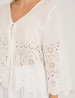 Aiana blouse - Kortærmede bluser
