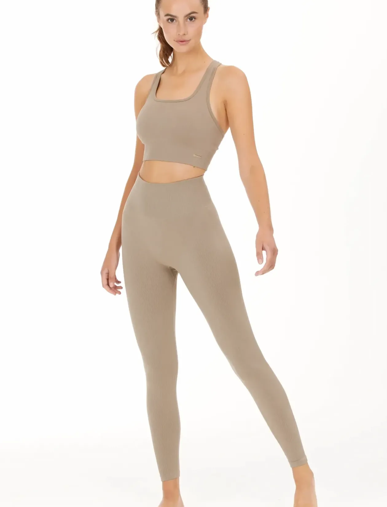 Aideny W Seamless Rib Tights - Træningstights