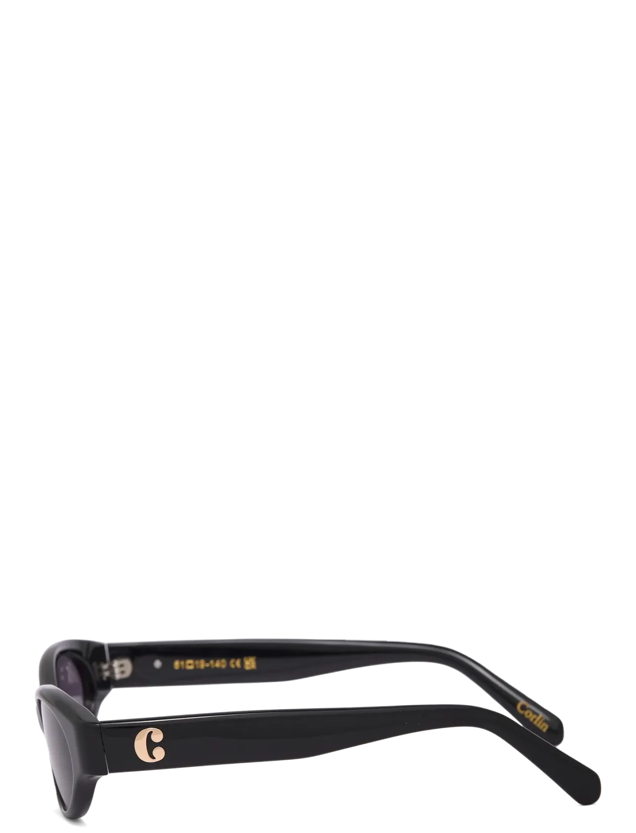 Alba Black Black - Round Frame