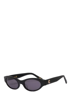 Alba Black Black - Round Frame