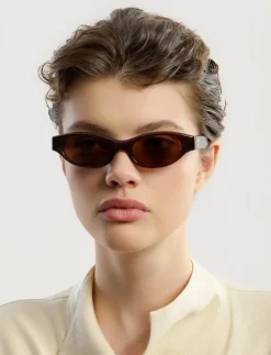 Alba Brown Brown - Cat-Eye