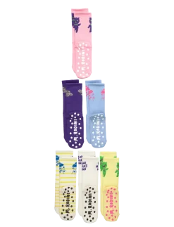 Alien 6-pack anti-slip socks - Skridsikre sokker