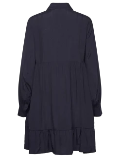 A-line Jaquard Shirt Dress - Korte kjoler