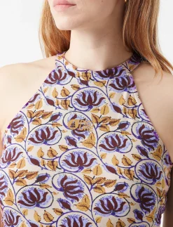 ALINNA PRINTED ROMPER - Kjoler & Nederdele