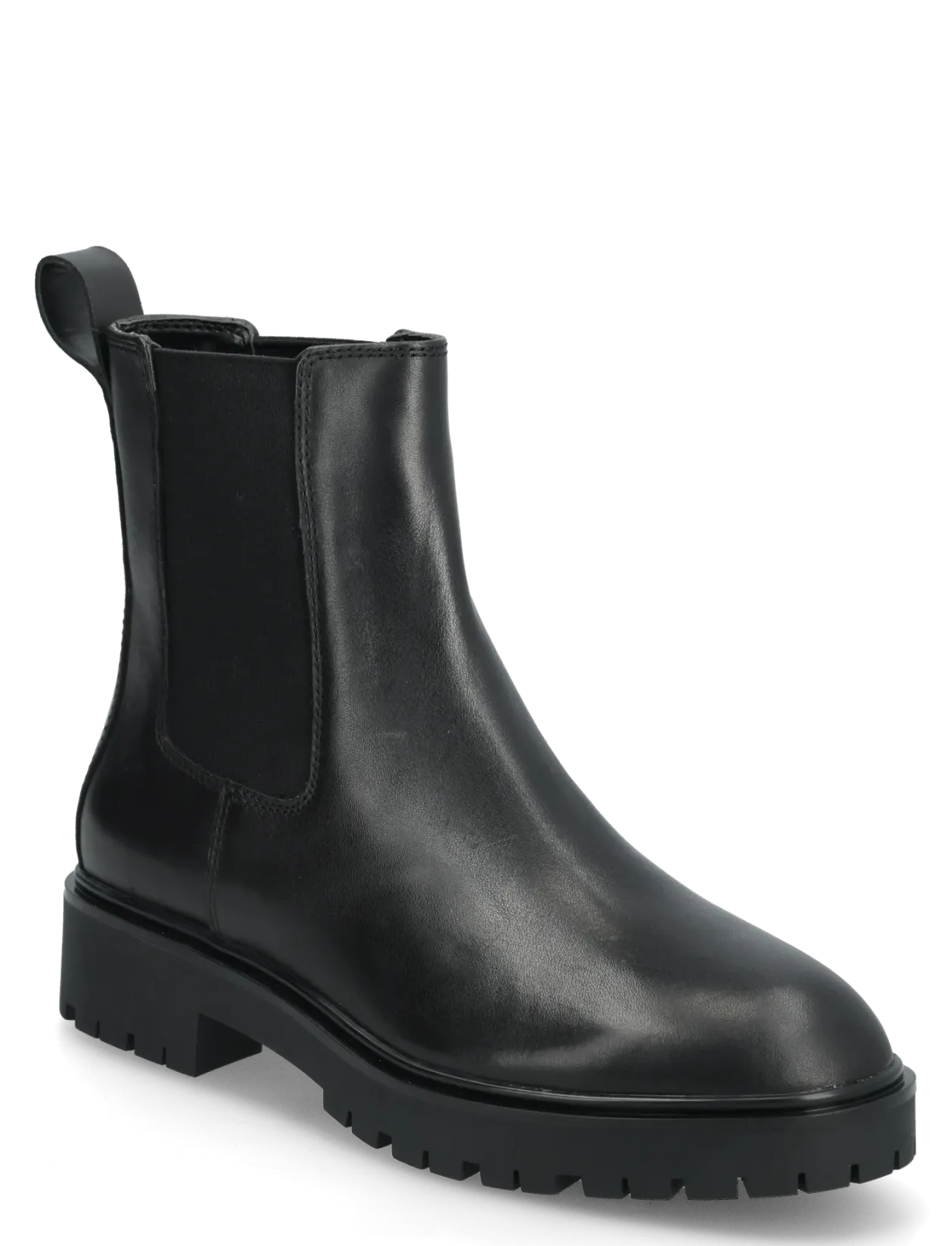 Allyson Burnished Leather Bootie - Støvler