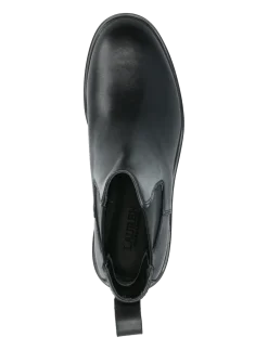 Allyson Burnished Leather Bootie - Støvler