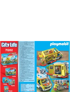 Ambulance med lys og lyd - Playmobil City Life