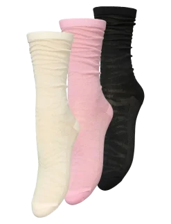 Amina Glitter Sock 3 Pack - Sokker