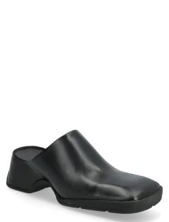 Amoy Black Mules - Mules med hæle