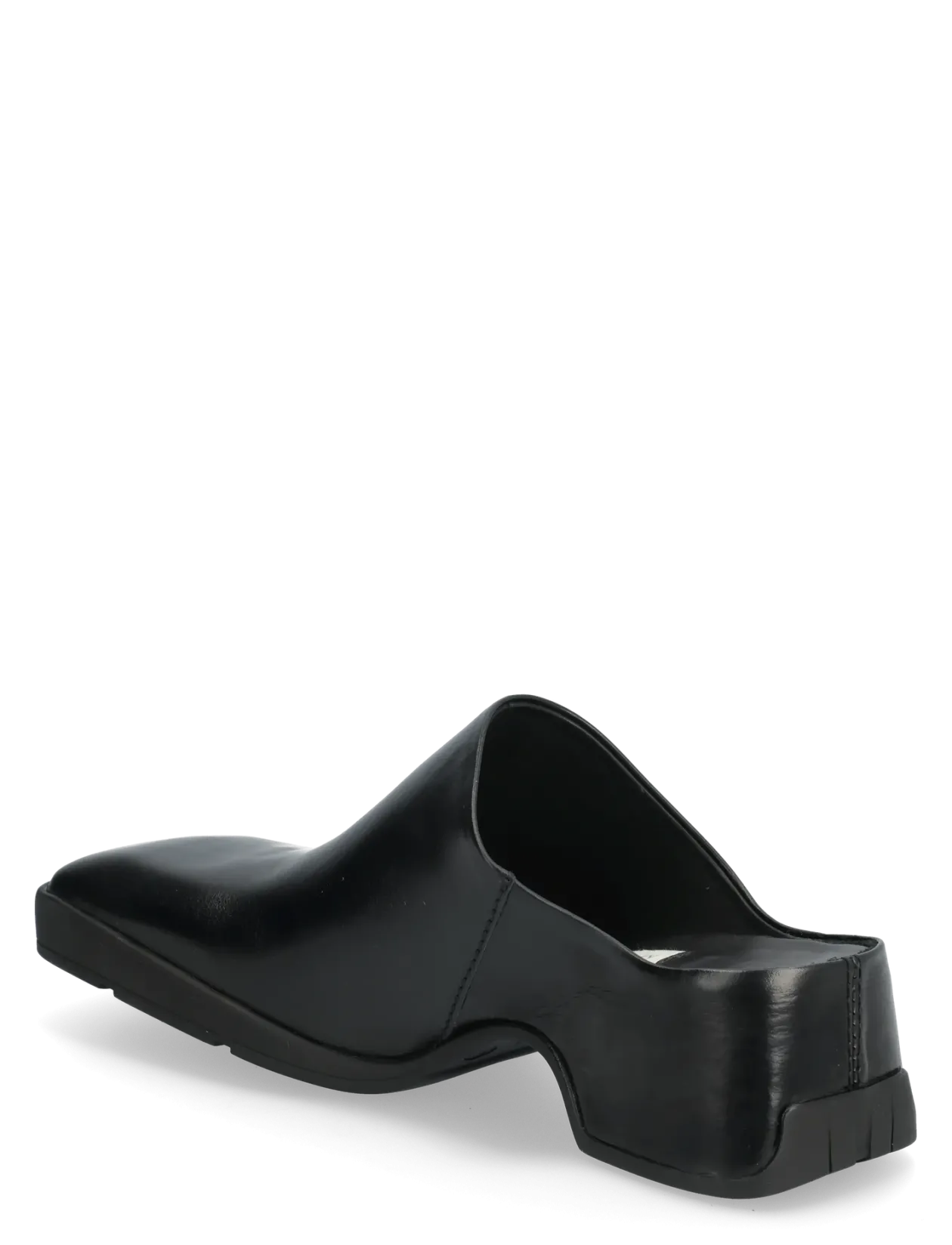 Amoy Black Mules - Mules med hæle