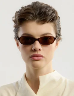 Ana Brown Brown - Cat-Eye