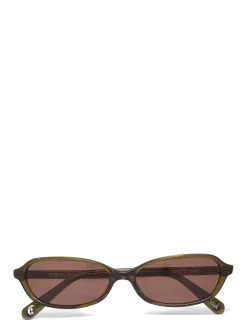 Ana Olive Brown - Cat-Eye