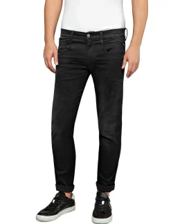 ANBASS Trousers SLIM Hyper Cloud - Slim jeans