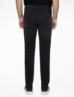 ANBASS Trousers SLIM Hyperflex Dust - Slim jeans