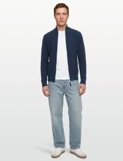 ANDERSSI STRUCTURE CARDIGAN - Fullzip strik