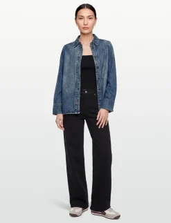 Andrea shirt 4515 - Denimskjorter