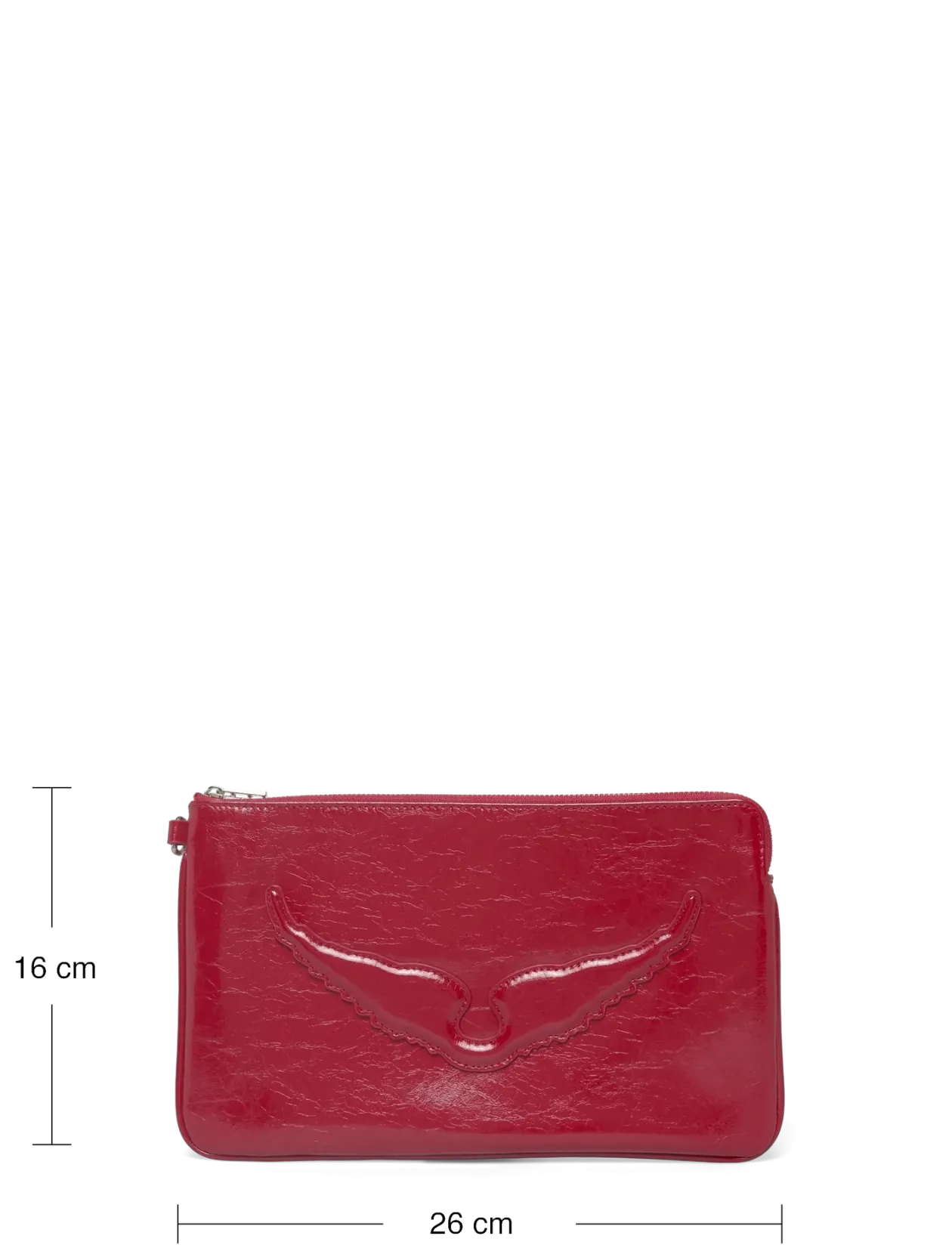 ANGEL POUCH WRINKLED PATENT - Clutches
