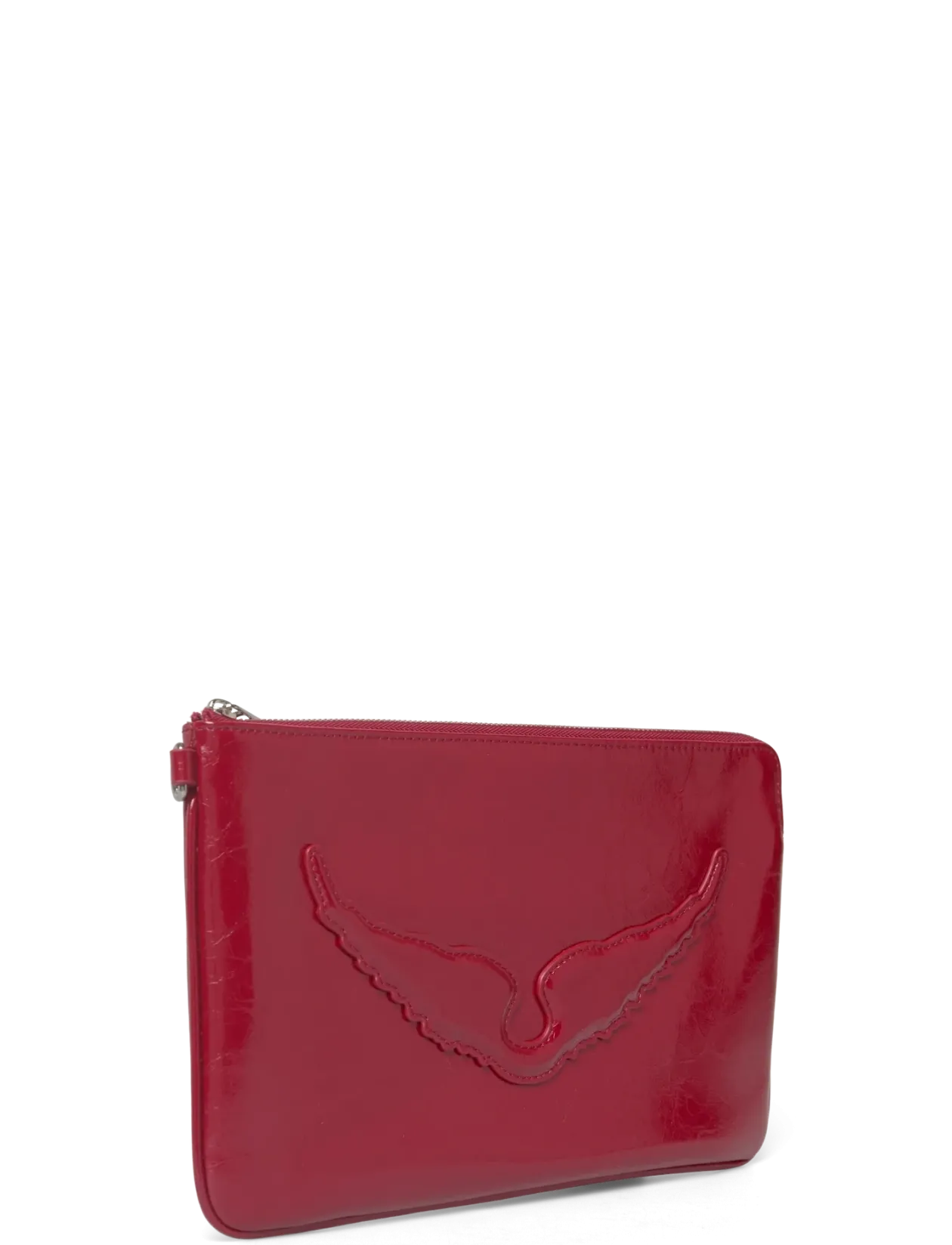 ANGEL POUCH WRINKLED PATENT - Clutches
