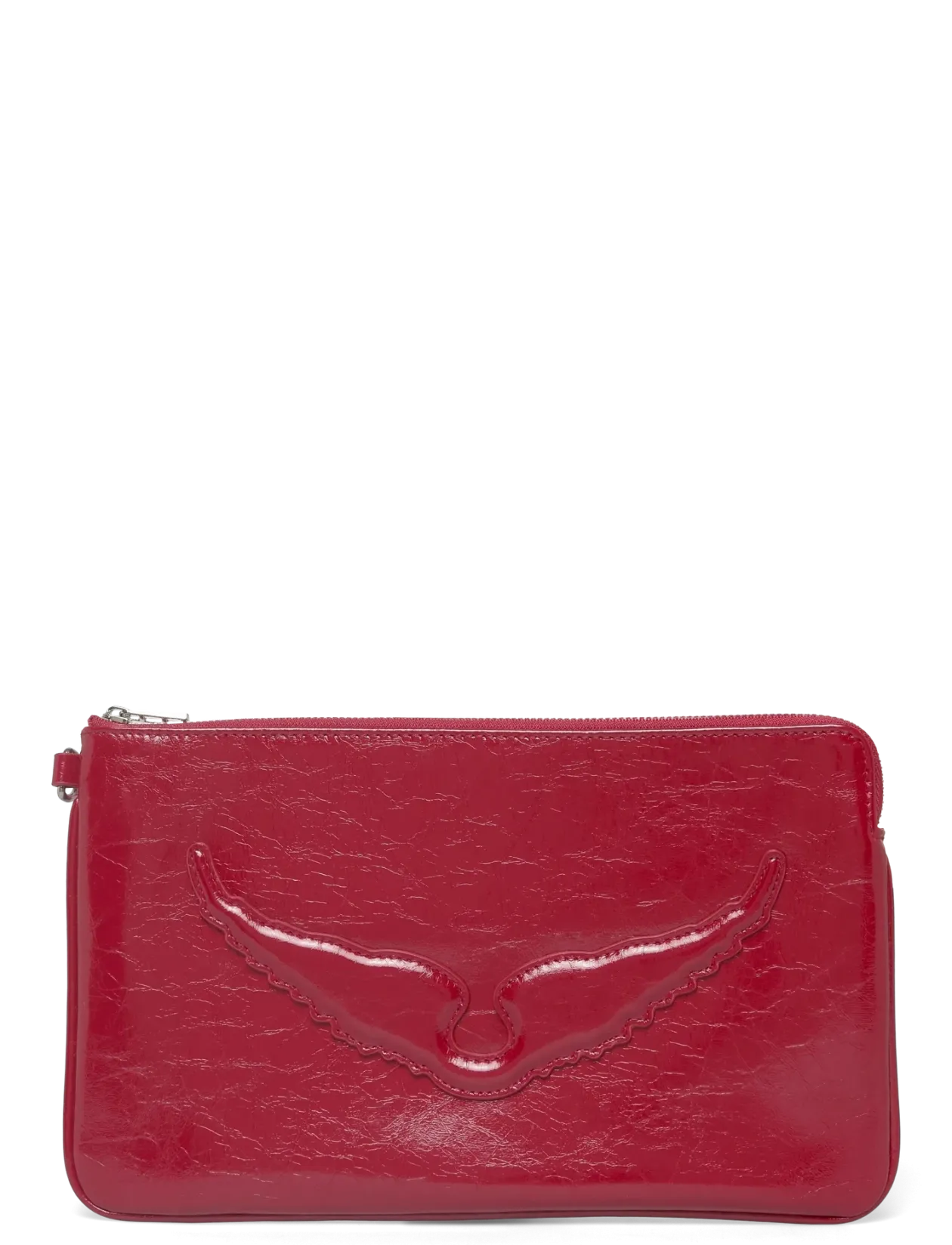 ANGEL POUCH WRINKLED PATENT - Clutches