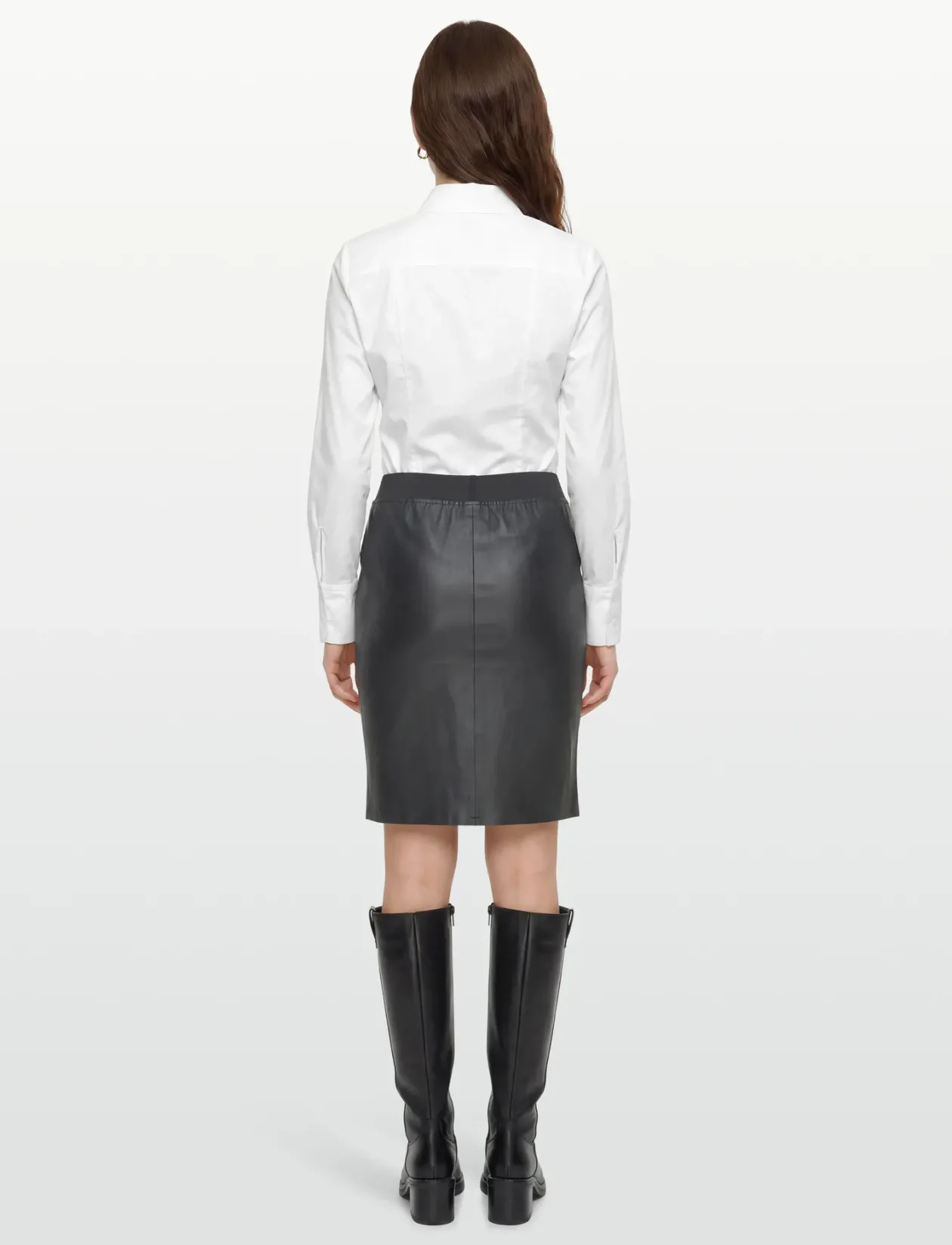 AnnaLL Leather Skirt - Pencil skirts