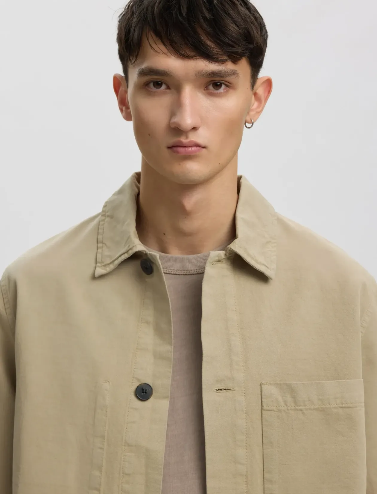 ANREBBE OVERSHIRT SS - Kortærmede