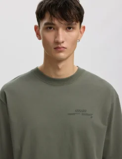 ANROKHOLM LOGO SS O-NECK TEE - T-Shirts