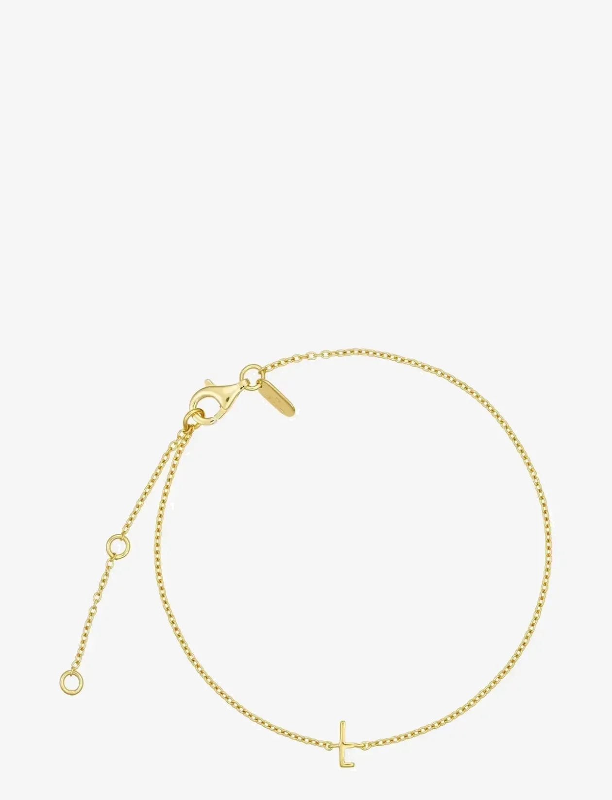Archetype Bracelet - A-Z Gold plated - Kædearmbånd