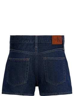 ARCHIVE MINI SHORT TRUE INDIGO - Denim shorts