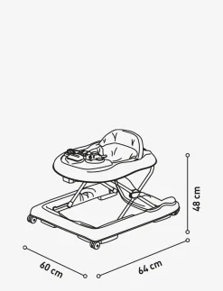Asalvo Walking Chair Baby, Giraffe - Babylegetøj