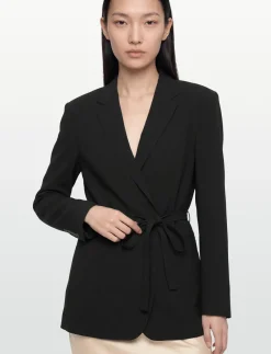 Ashley Draped Blazer - Blazere med bælte