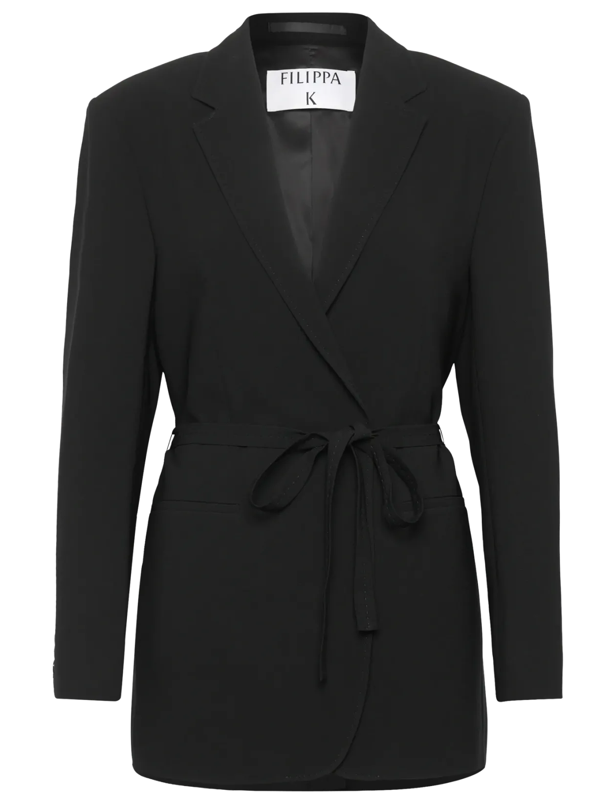 Ashley Draped Blazer - Blazere med bælte