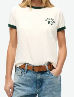 ATHLETIC RINGER FITTED TSHIRT - T-shirts