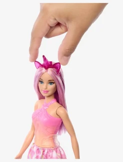 A Touch of Magic Unicorn Doll with Pink Hair, Ombre Outfit and Unicorn Accessories - Dukker