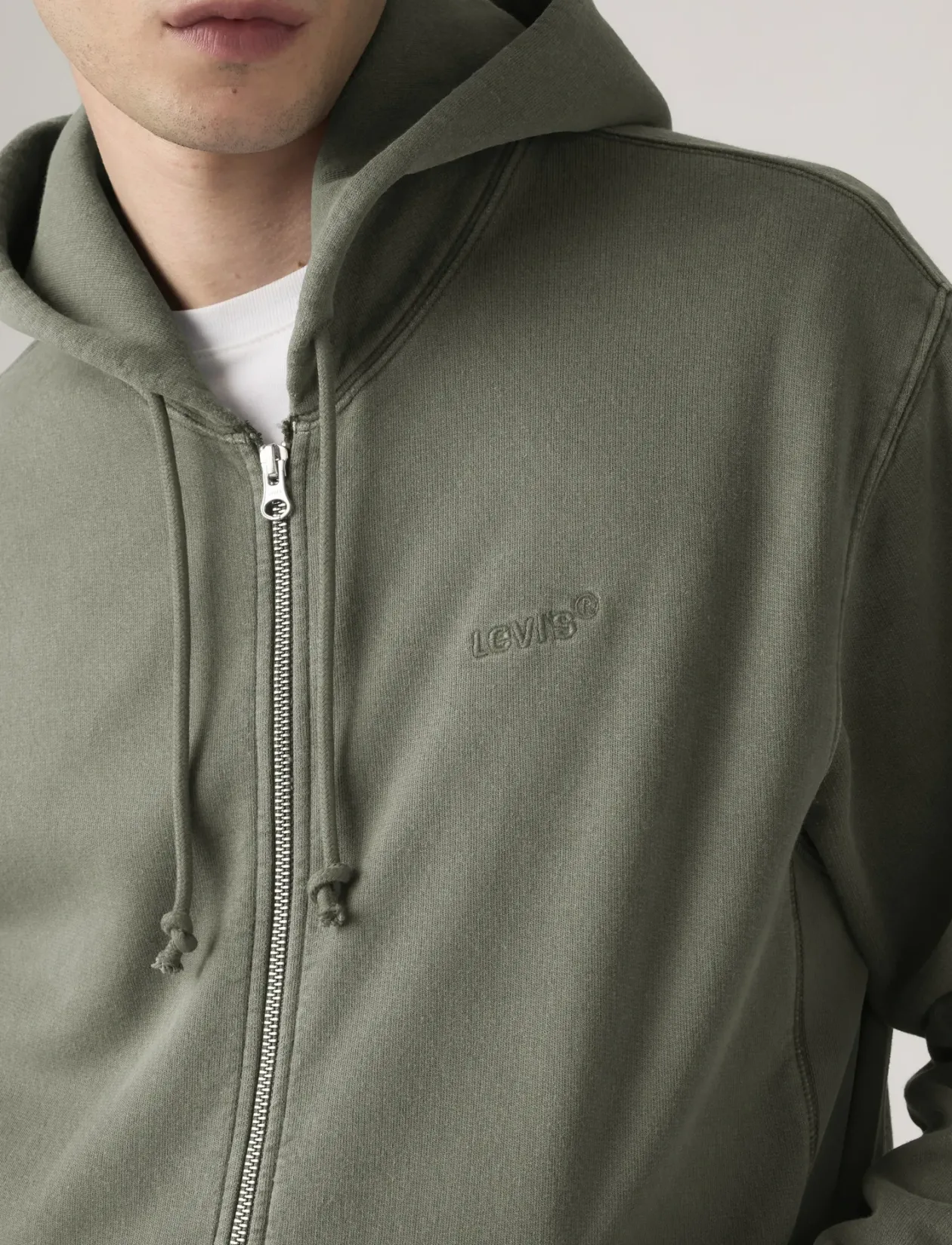 AUTHENTIC FULL ZIP GARMENT DYE - Sweatshirts