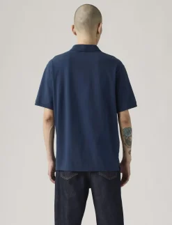 AUTHENTIC POLO NAVY BLAZER GAR - Kortærmede