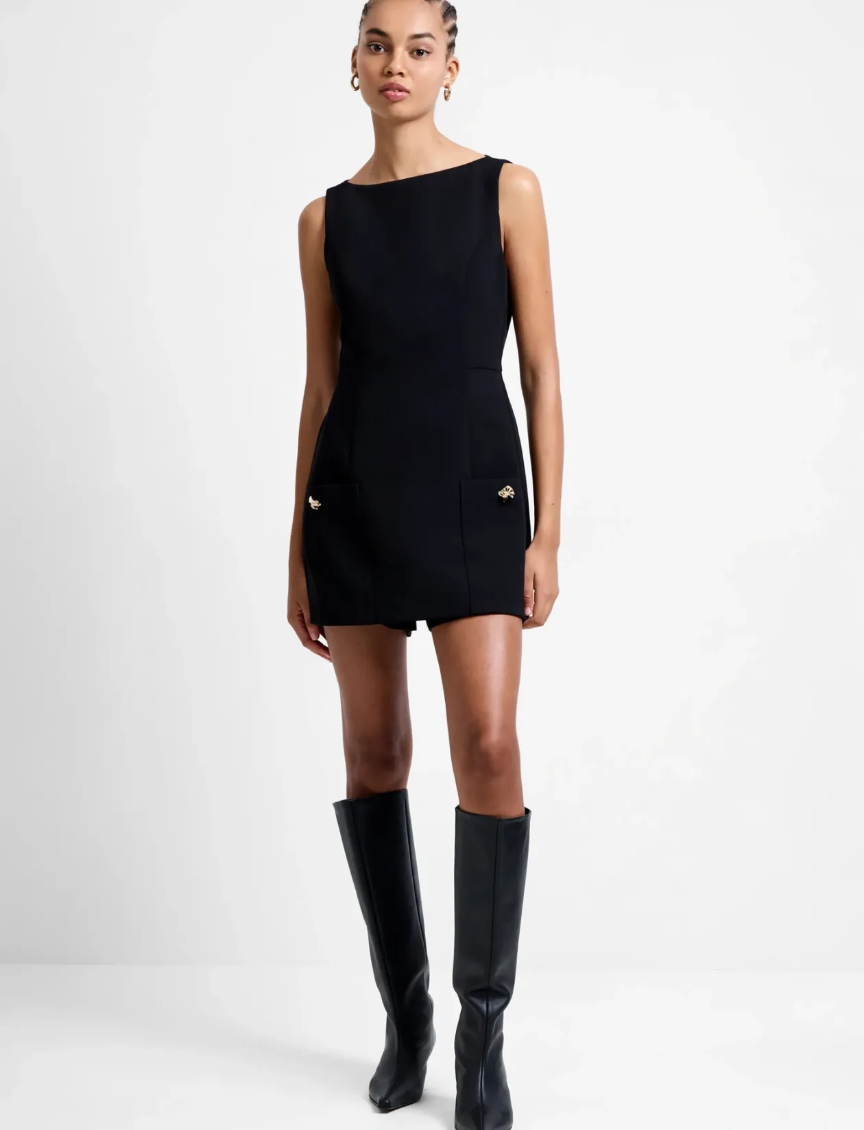 AZRA TWILL WRAP DRESS - Buksedragter