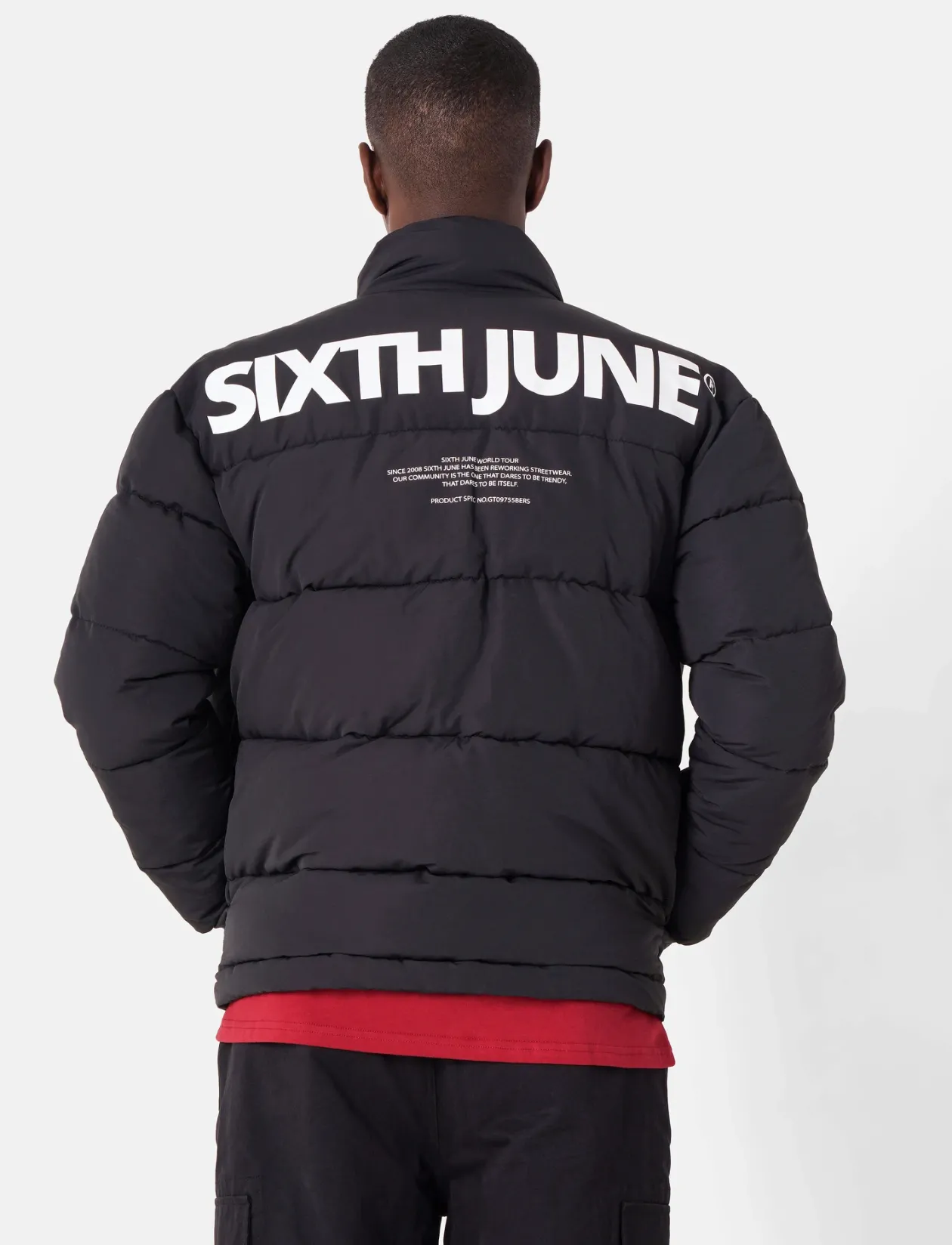 BACK PRINTED REG DOWNJACKET - Forede jakker