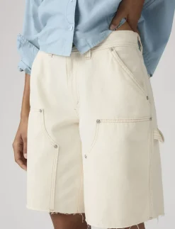 BAGGY DAD UTILITY SHORT YEAH N - Denim shorts