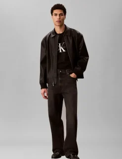 BAGGY DUSTCLOUD BLACK JEAN - Relaxed jeans