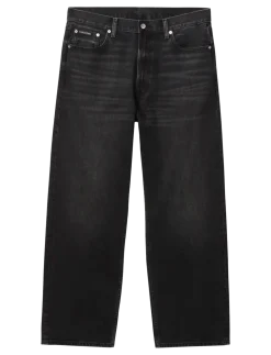 BAGGY DUSTCLOUD BLACK JEAN - Relaxed jeans