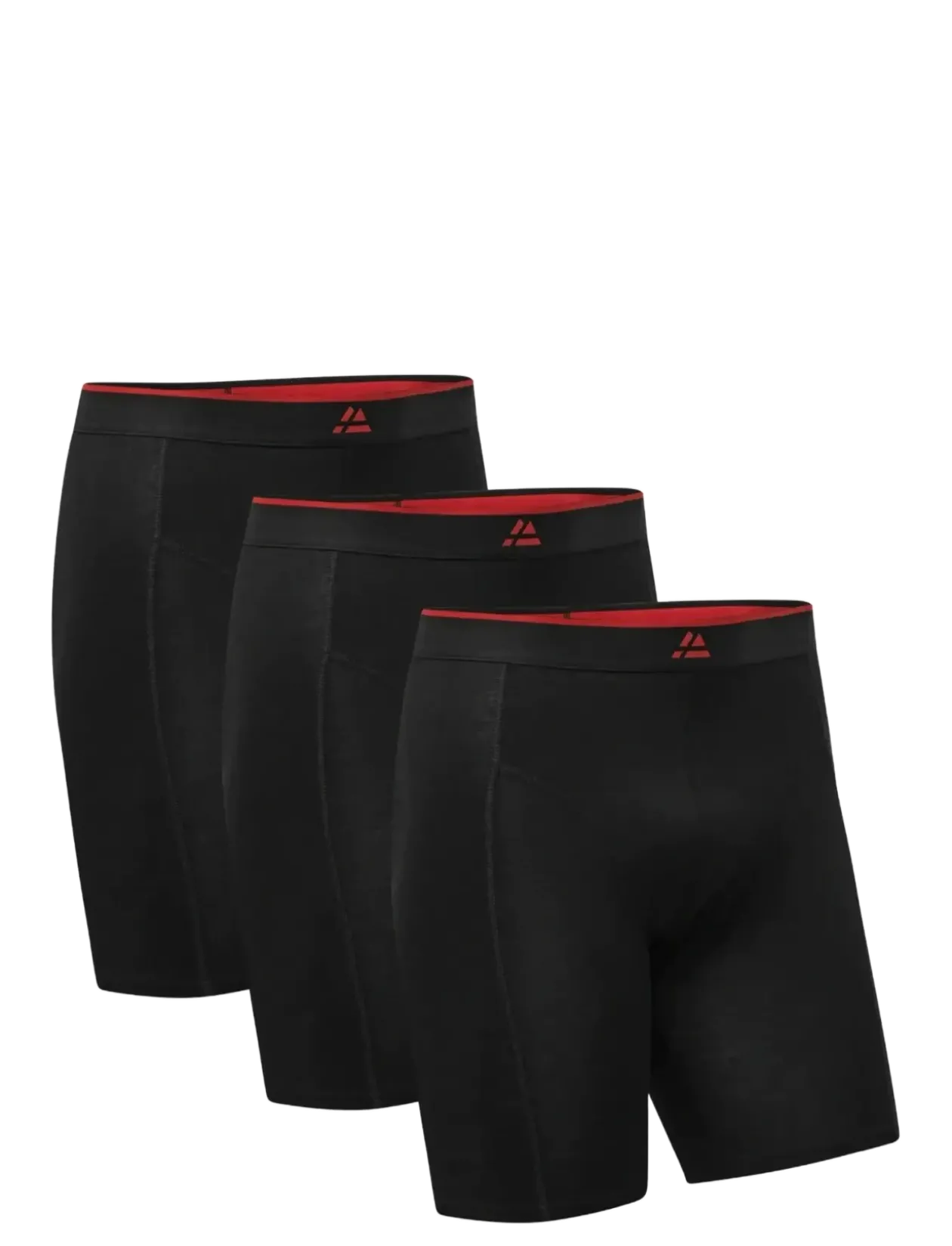 Bamboo Extra Long Trunks (Men) 3-pack - Boxershorts