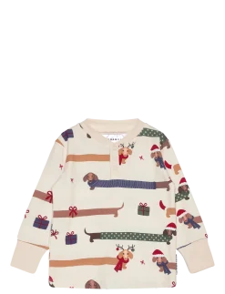 Bamboo grandpa sweater L.S Santa dogs - Sweatshirts